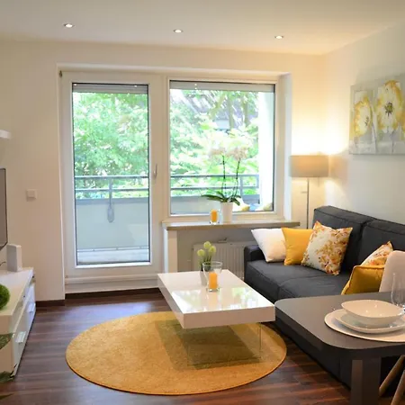 Apartamento Modernes Mit Balkon & Kostenlosem Parkplatz Munique